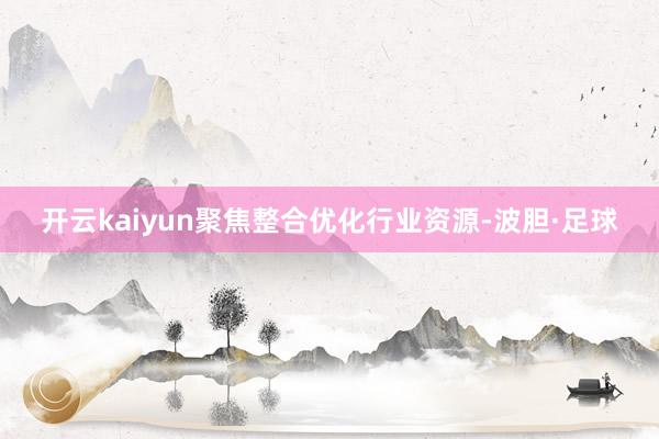 开云kaiyun聚焦整合优化行业资源-波胆·足球