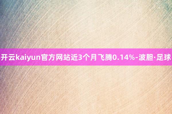 开云kaiyun官方网站近3个月飞腾0.14%-波胆·足球