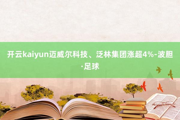 开云kaiyun迈威尔科技、泛林集团涨超4%-波胆·足球
